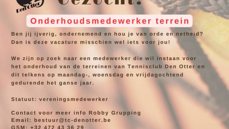 Vacature